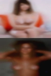 Looking naked woman