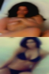 Woman looking phone numbers